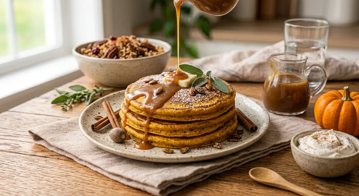 Pumpkin Spice Pancakes